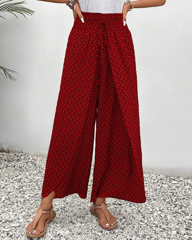 Maddalena | Fließende Bedruckte Hose