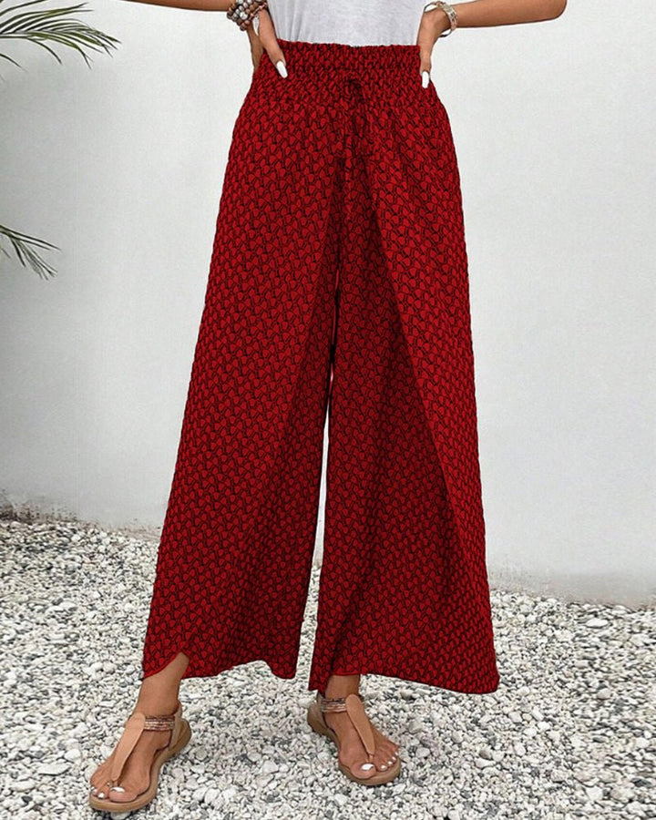 Maddalena | Fließende Bedruckte Hose