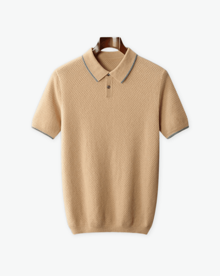 Mykonos Cashmere Blend Polo Shirt