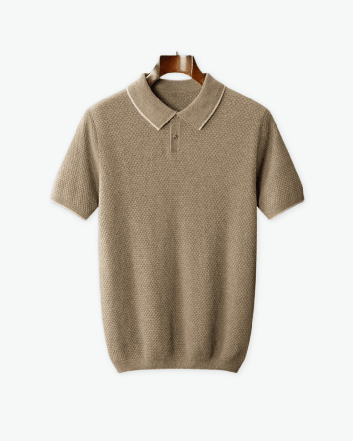 Mykonos Cashmere Blend Polo Shirt