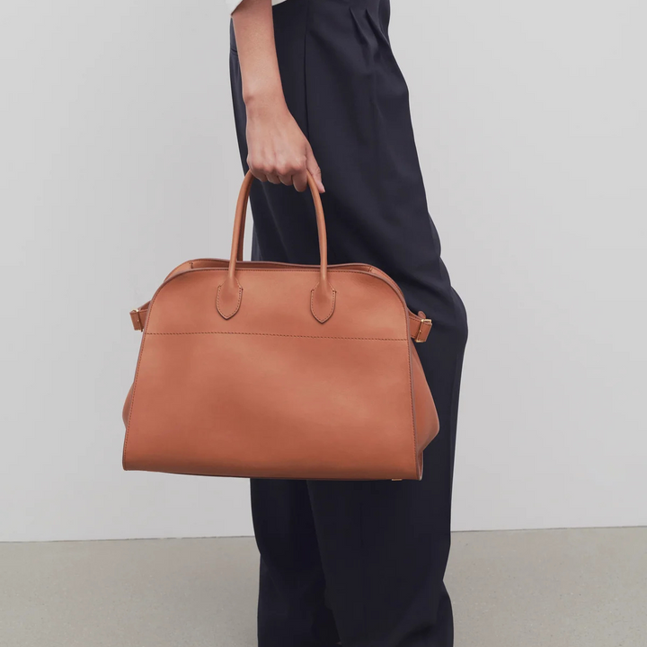 Bologna | Handgefertigte Bowling-Tasche aus Wildleder