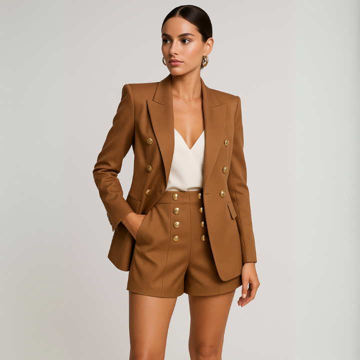 Cassie | Stilvolles Premium-Ensemble im Zweiteiler-Look
