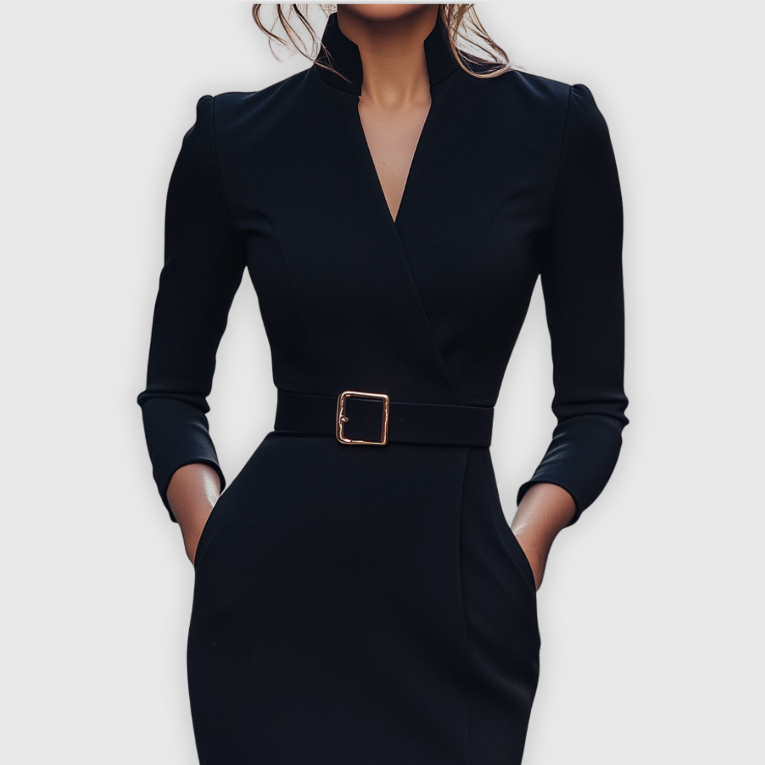 Katia | Handgenähtes Premium-Kleid mit fließender Eleganz