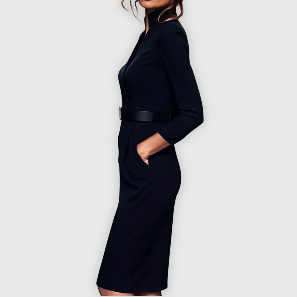 Katia | Handgenähtes Premium-Kleid mit fließender Eleganz