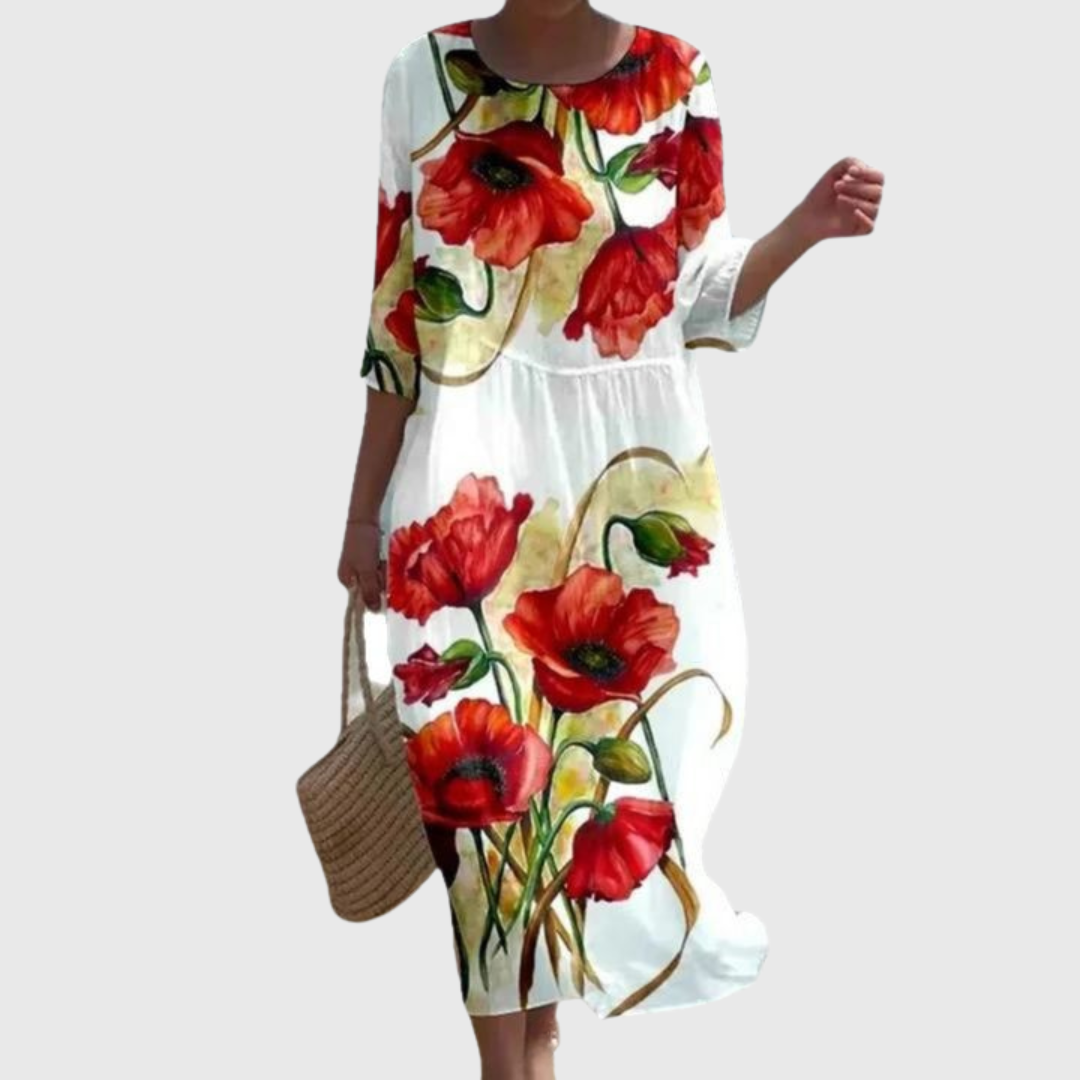 Laurita | Handgenähtes Premium-Sommerkleid
