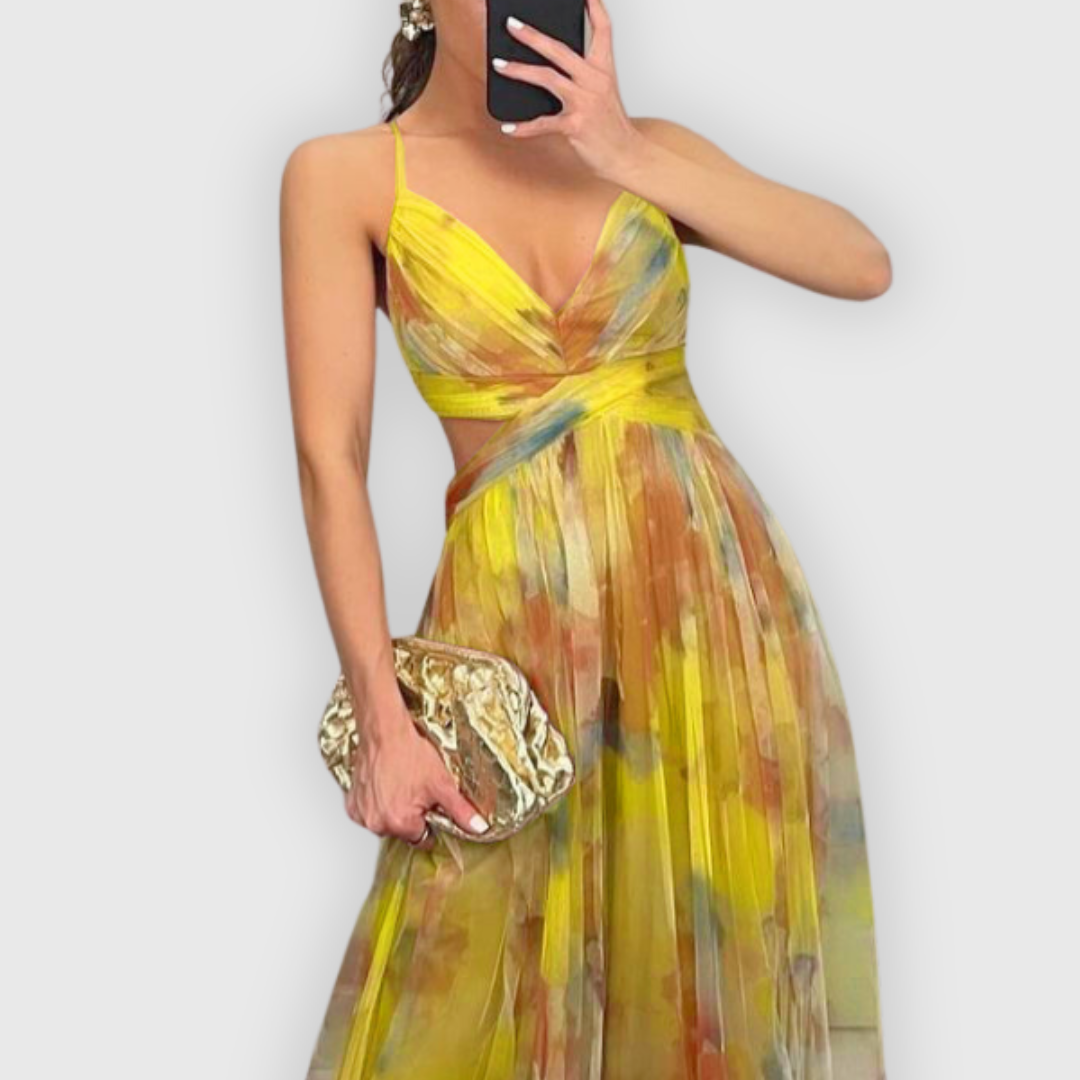 Dora | Premium Maxikleid Handgefertigt