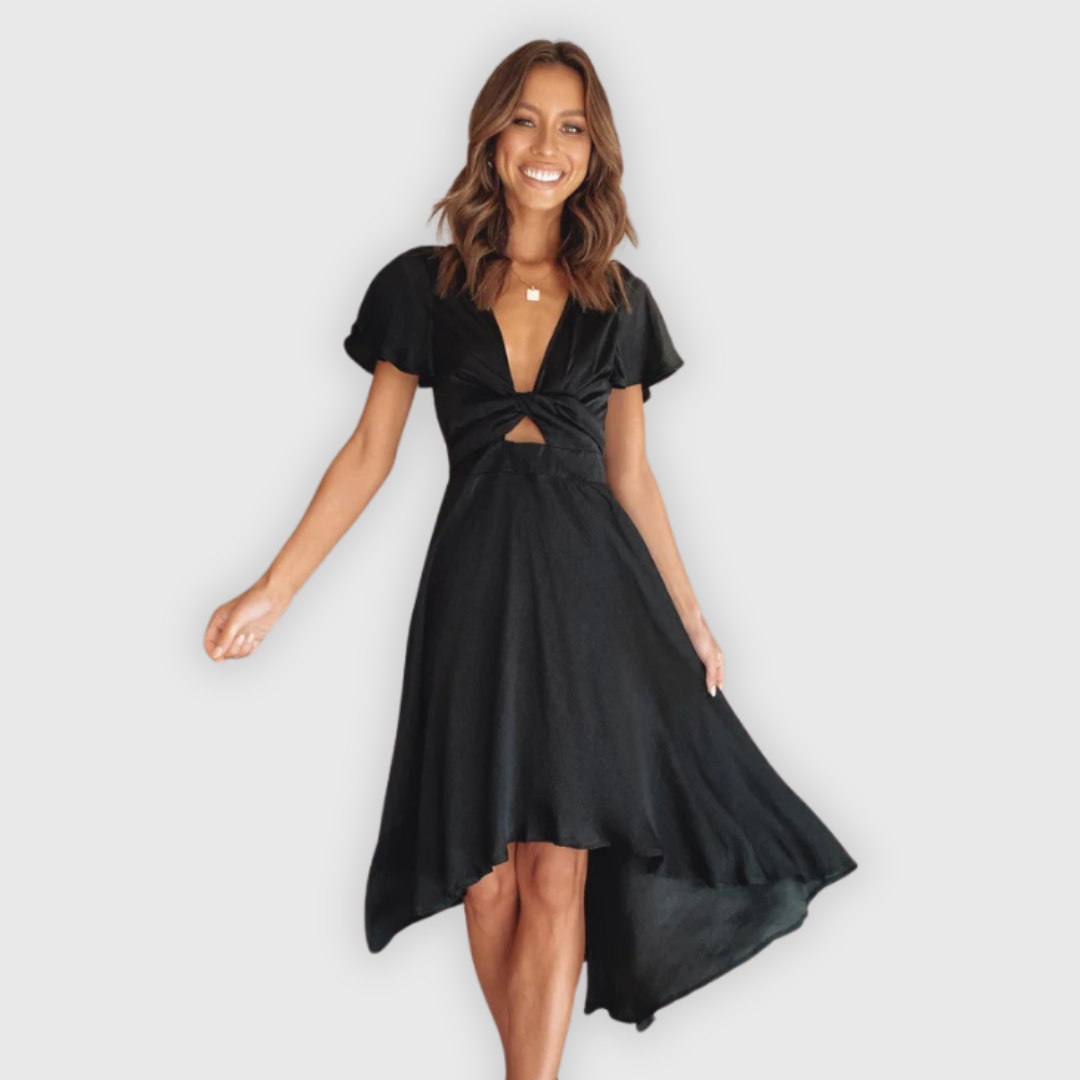 Gaia | Premium Kleid in fließender Eleganz