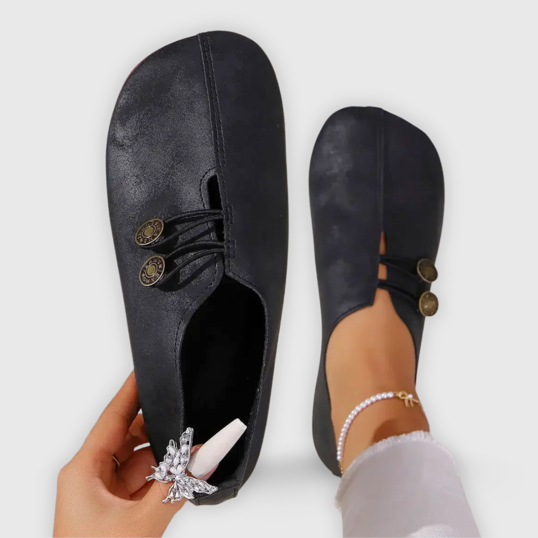 Petra | Handgefertigter Wildleder-Mokassin