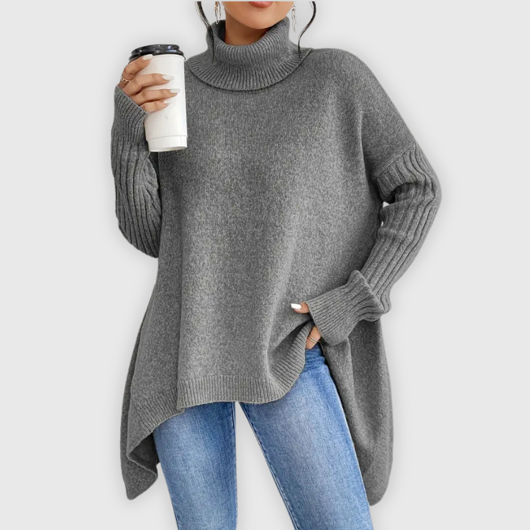 Lauren | Premium Strickpullover mit Rollkragen