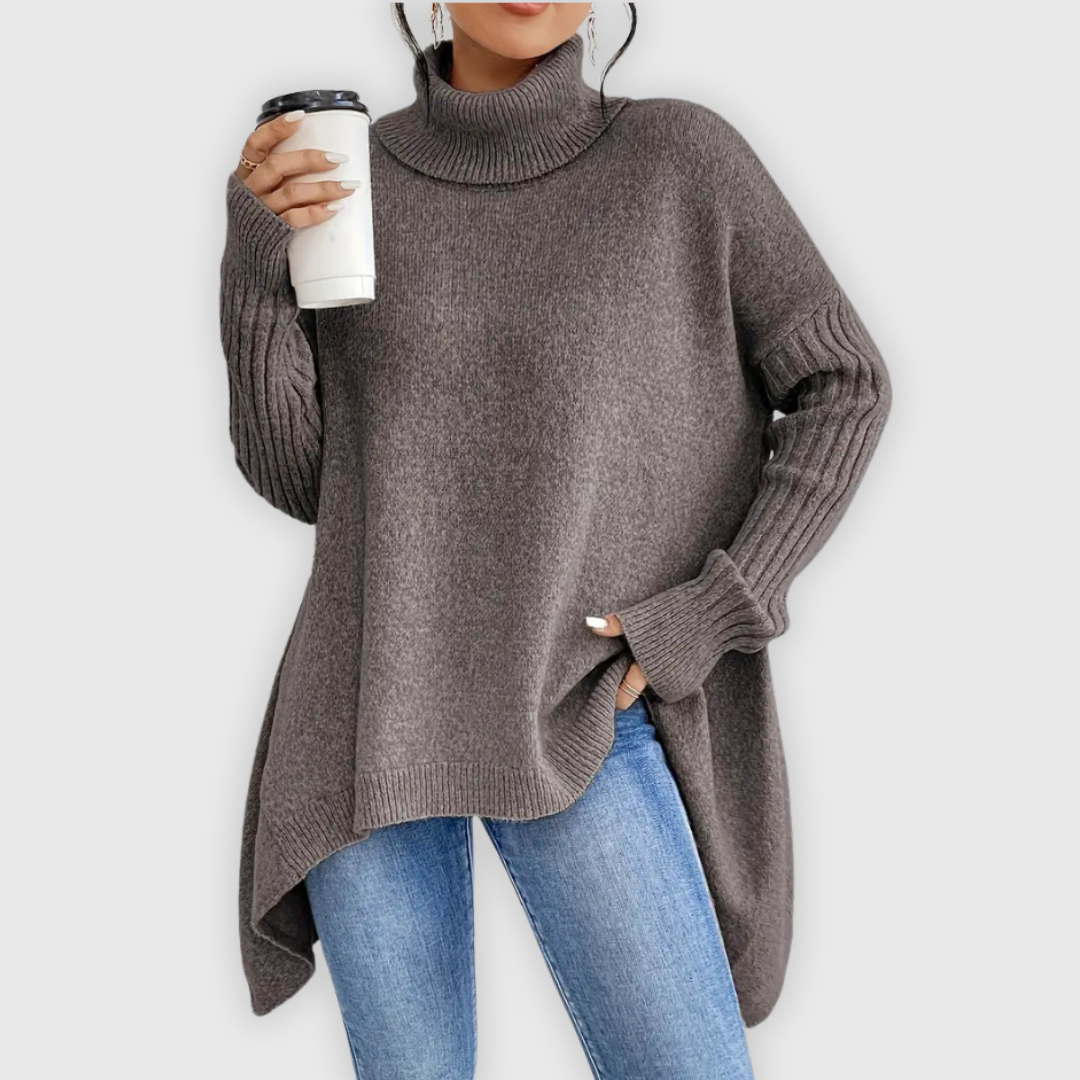 Lauren | Premium Strickpullover mit Rollkragen