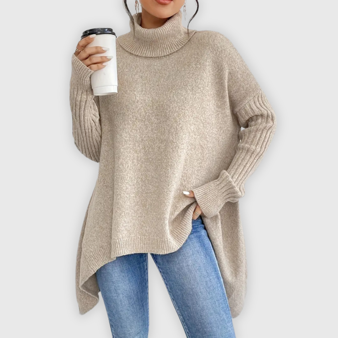 Lauren | Premium Strickpullover mit Rollkragen