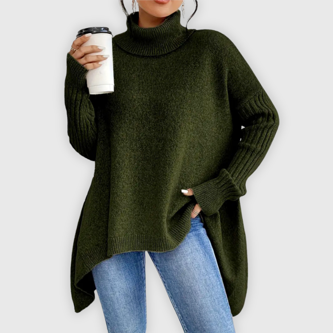 Lauren | Premium Strickpullover mit Rollkragen