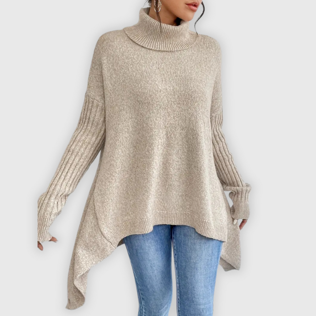 Lauren | Premium Strickpullover mit Rollkragen