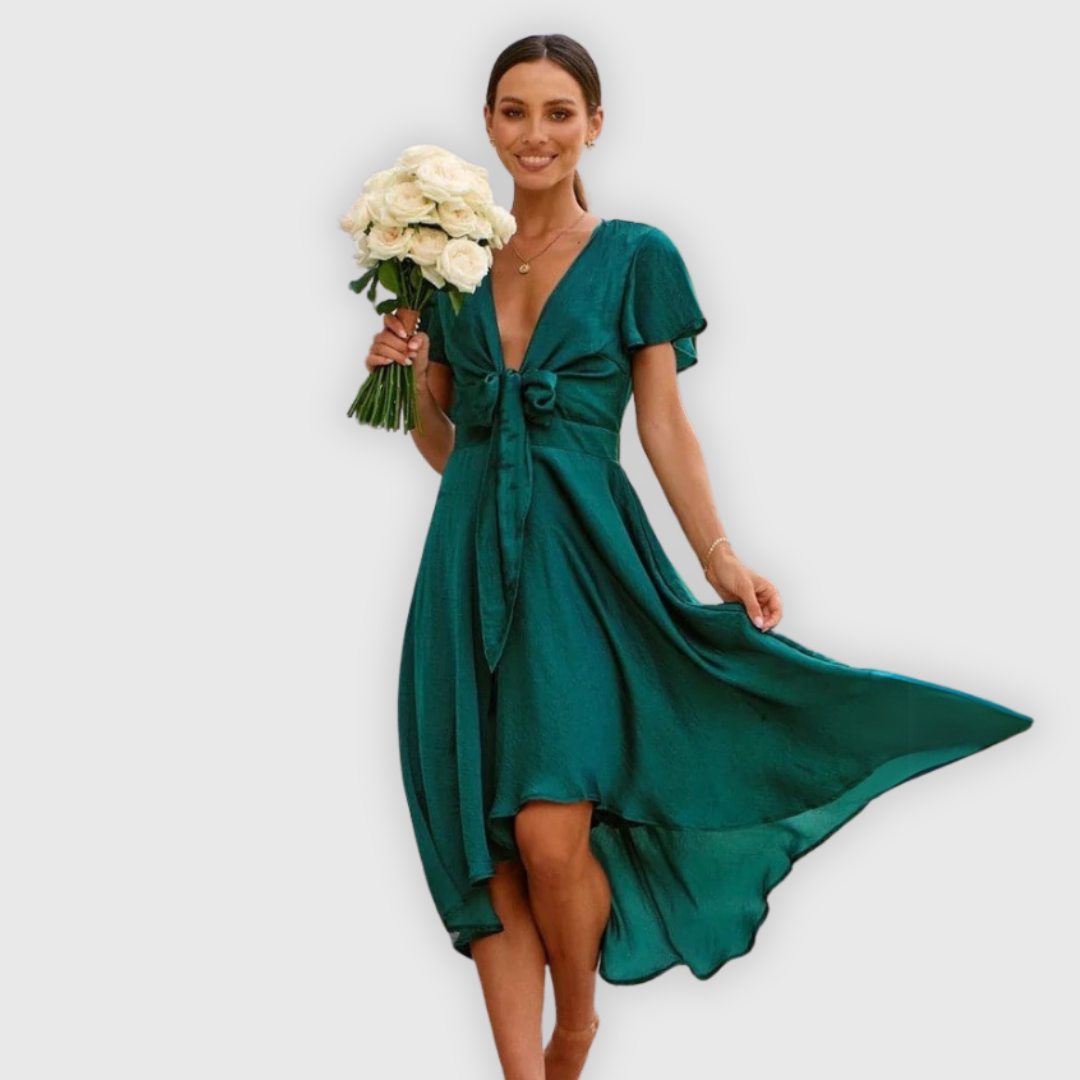 Gaia | Premium Kleid in fließender Eleganz