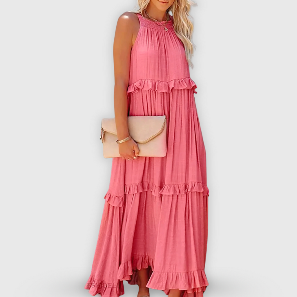 Fiona | Langes Kleid handgefertigt