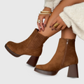 Etta | Elegante Camel-Boots