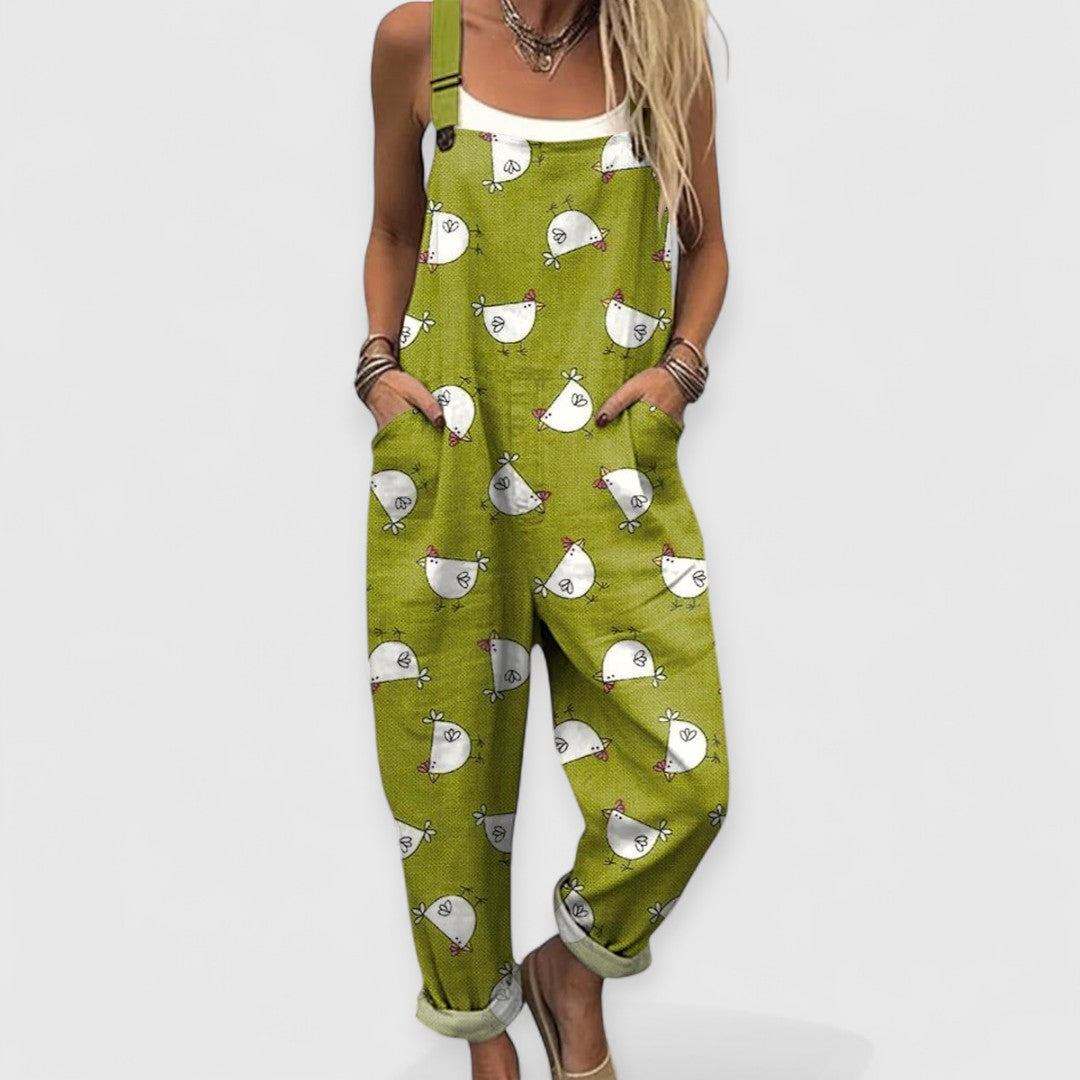 Kira | Print-Jumpsuit