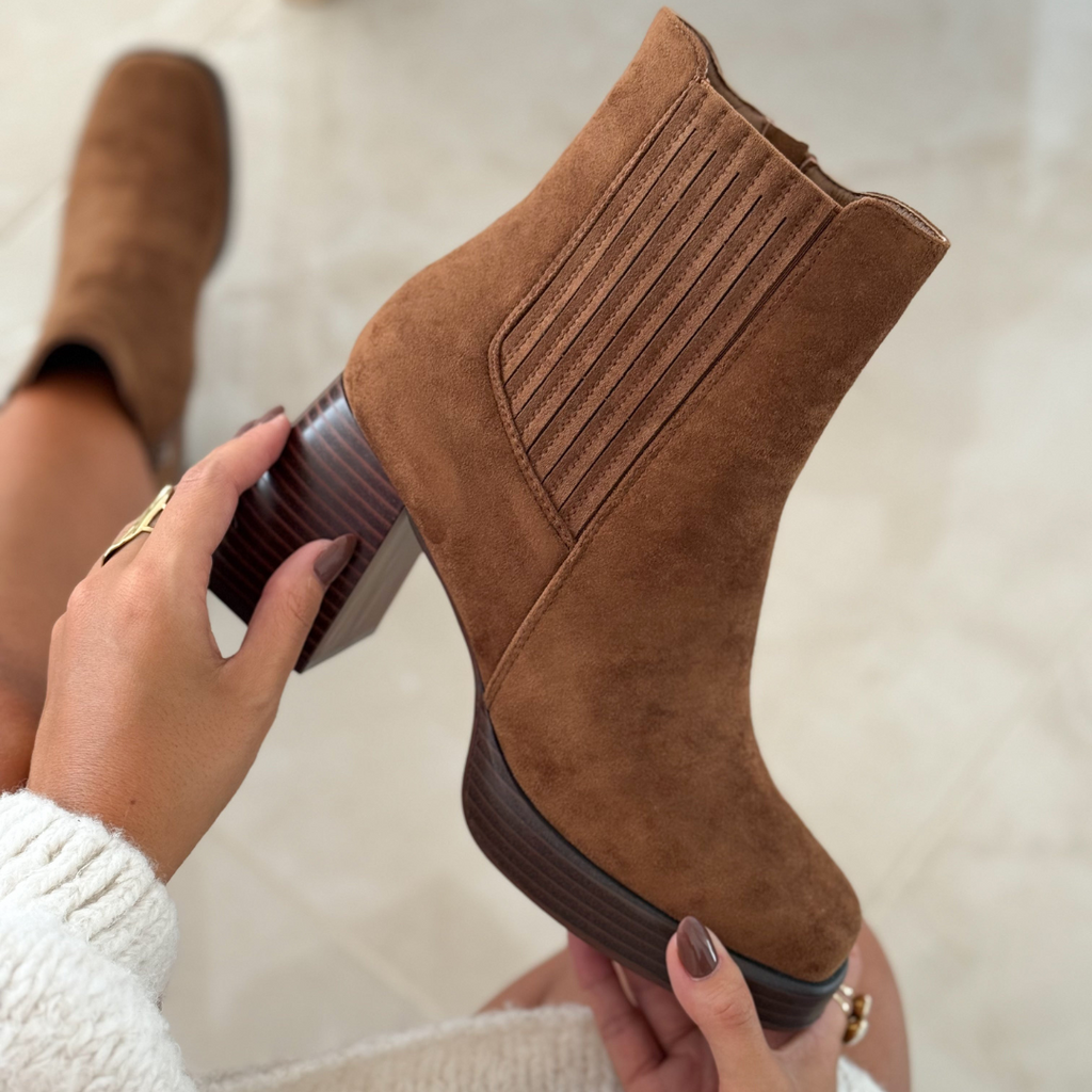 Etta | Elegante Camel-Boots