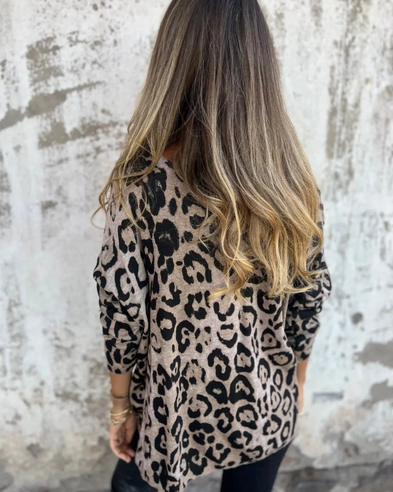 Selva | Leopardenmuster-Pullover