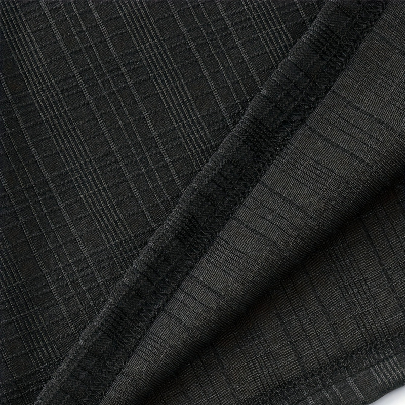 Herren Henley T-Shirt – Kurzarmshirt mit strukturiertem Stoff und Farbblock-Design