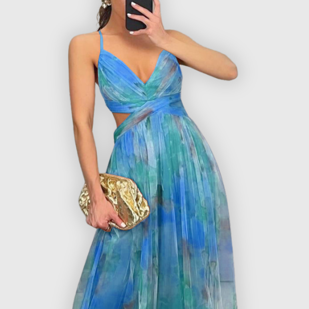 Dora | Premium Maxikleid Handgefertigt