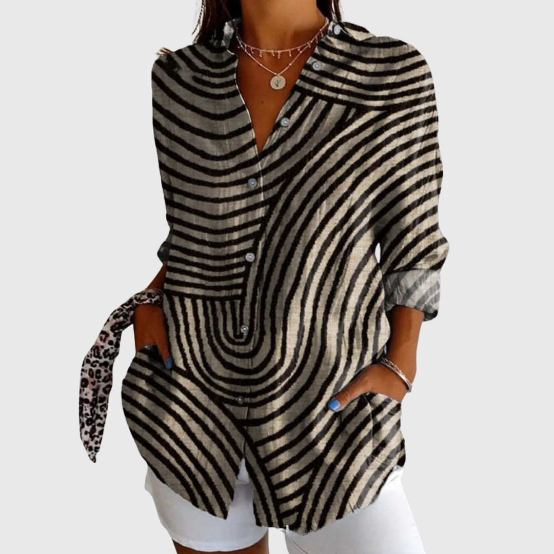 Sofia | Handgefertigte Premium-Bluse für den Sommer