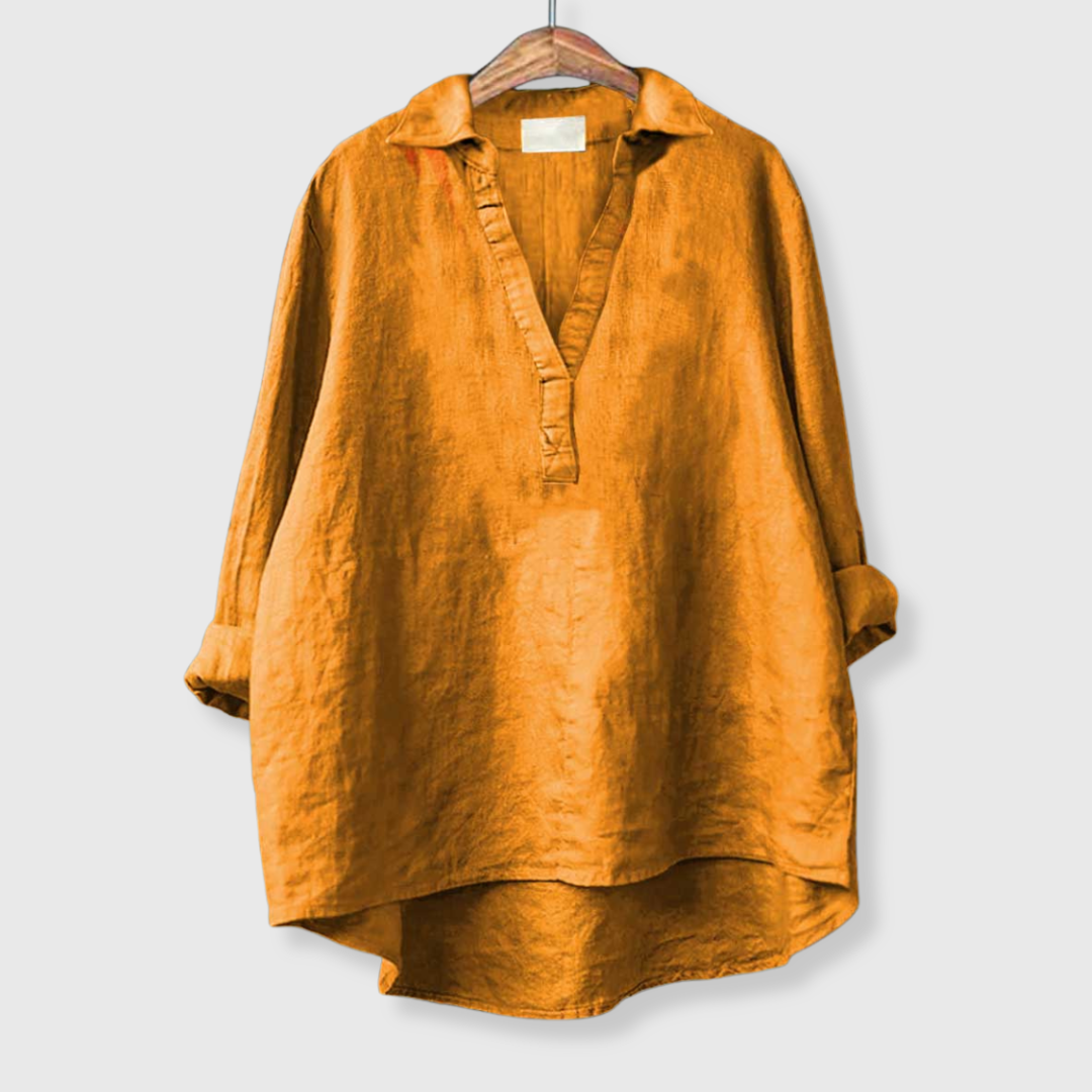 Andrea | Leichte Leinenbluse