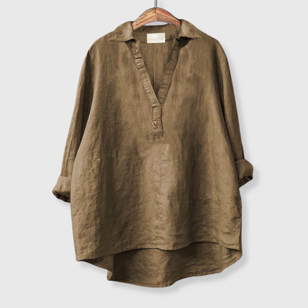 Andrea | Leichte Leinenbluse