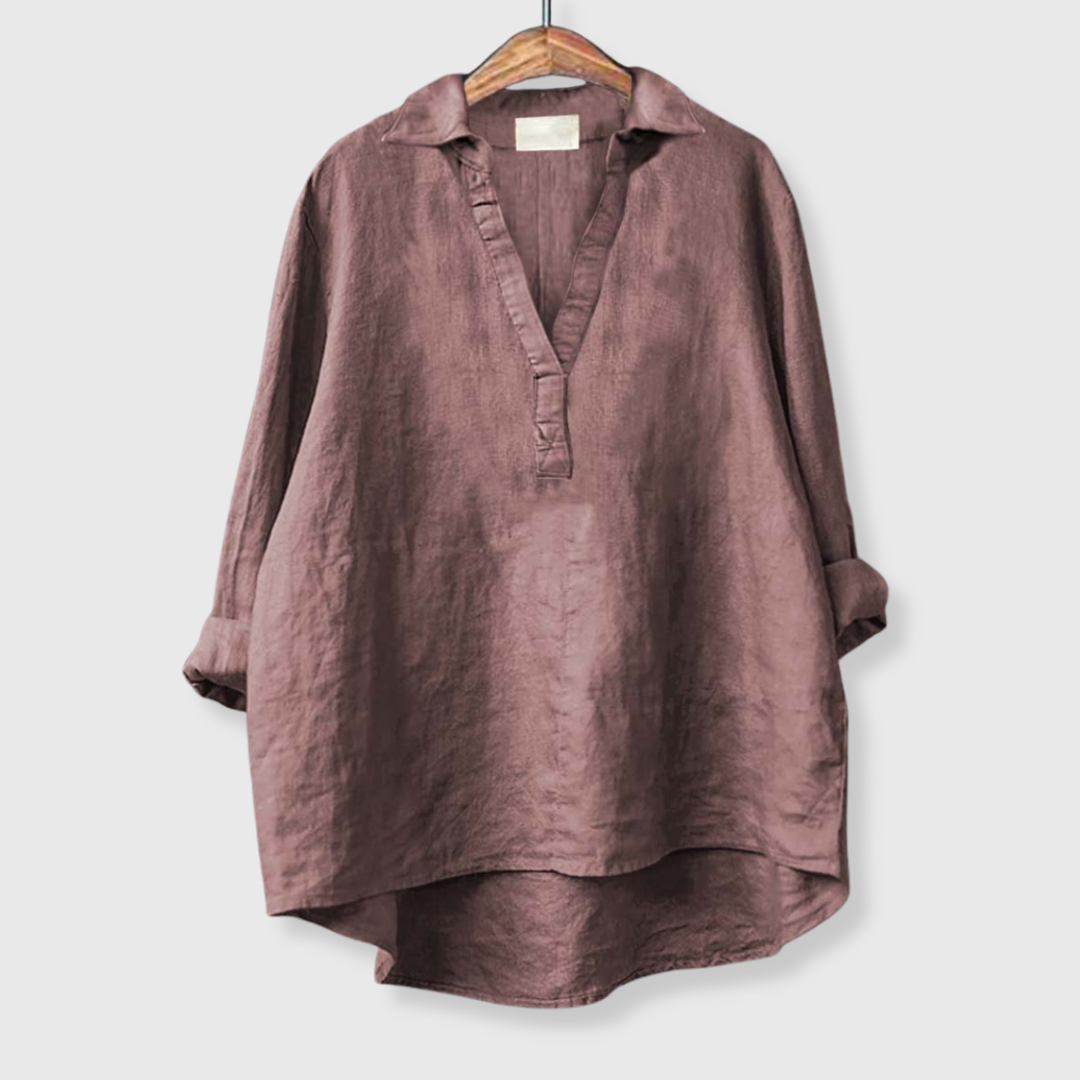 Andrea | Leichte Leinenbluse