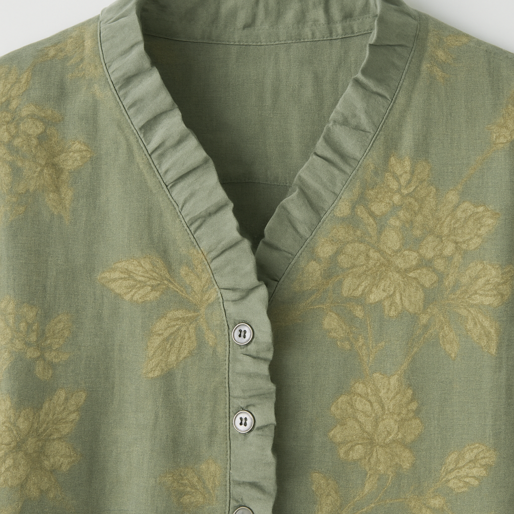 Rosalinda| Sommerbluse mit Volants