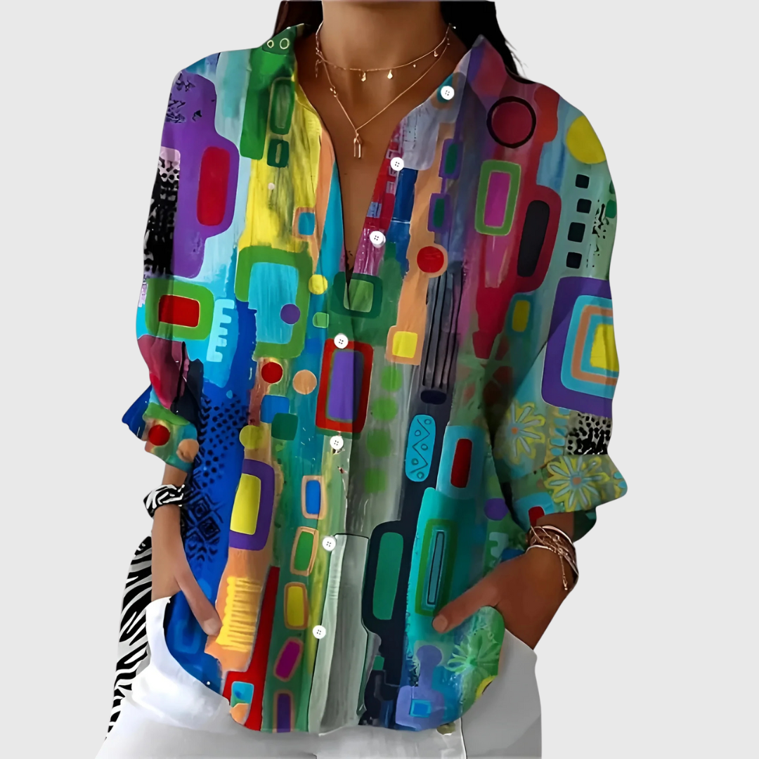 Sofia | Handgefertigte Premium-Bluse für den Sommer