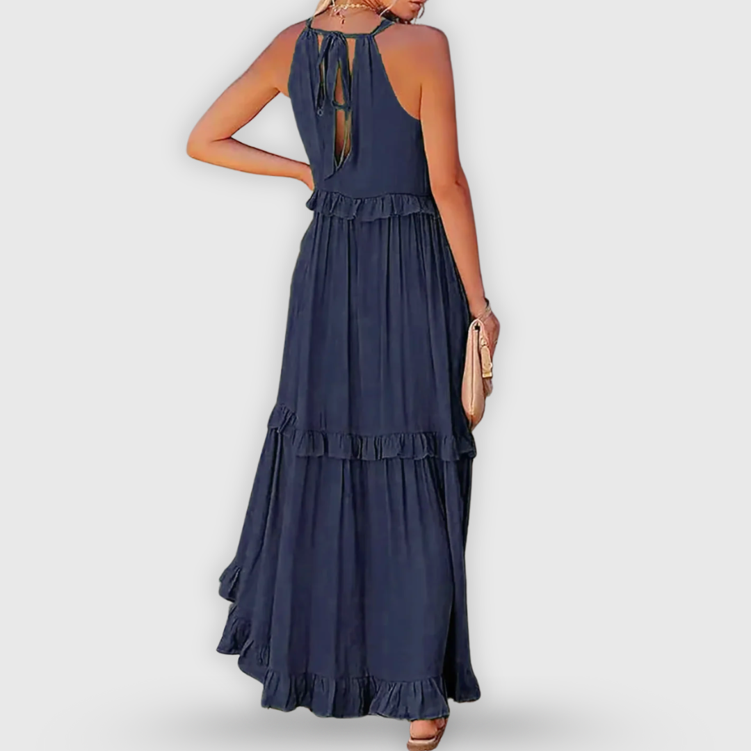 Fiona | Langes Kleid handgefertigt