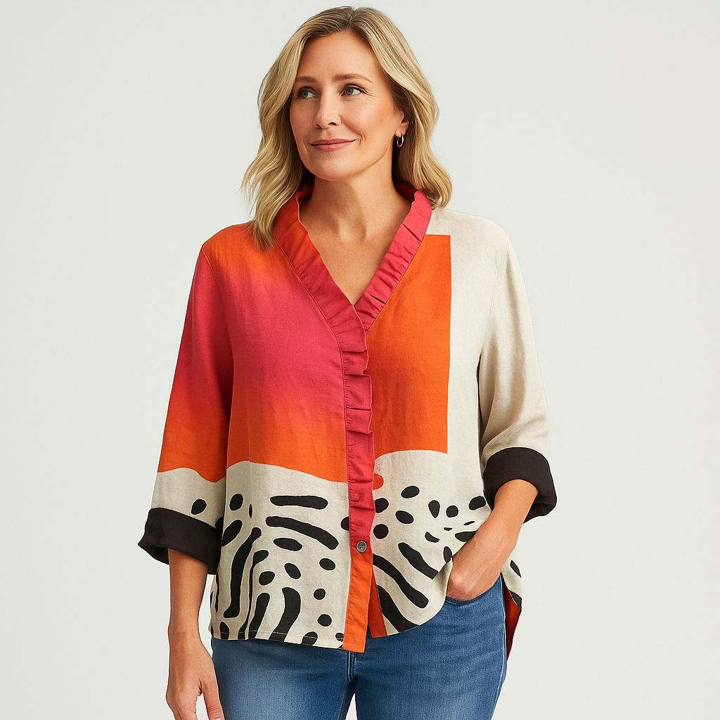 Carmelinda | Feminine Bluse für warme Tage