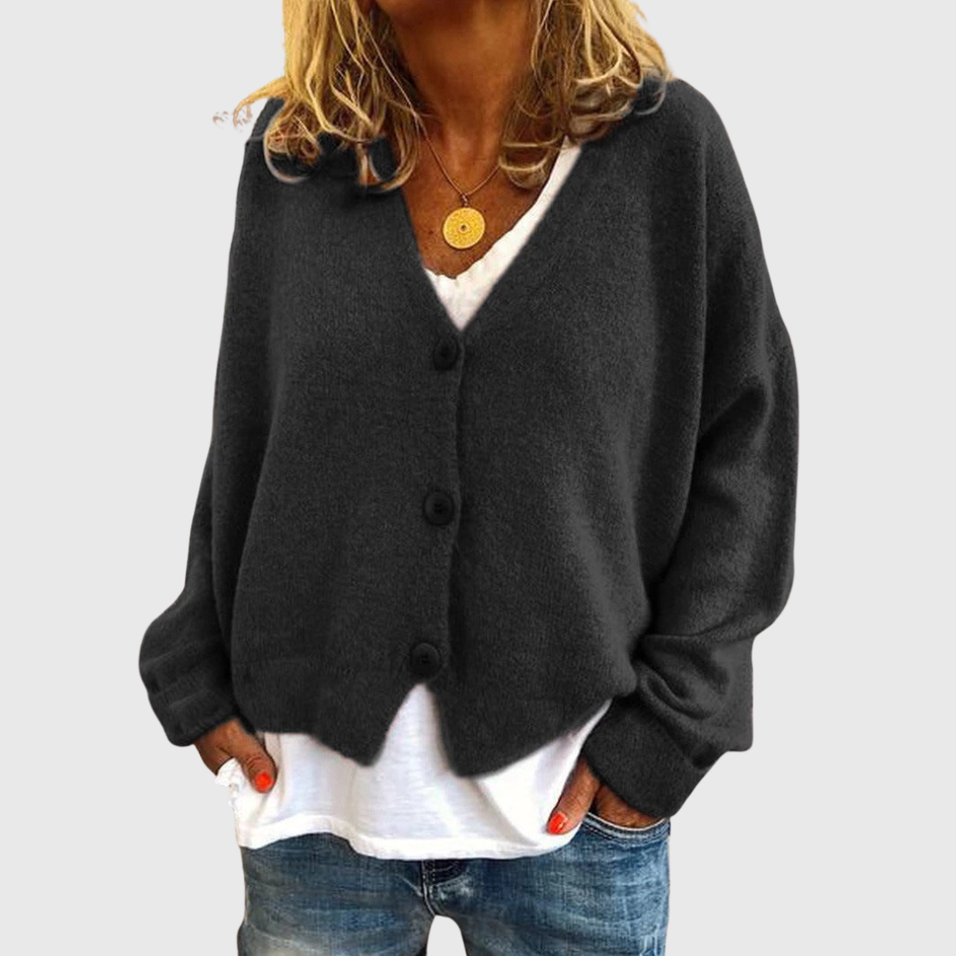 Shannon | Locker geschnittener Strick-Cardigan