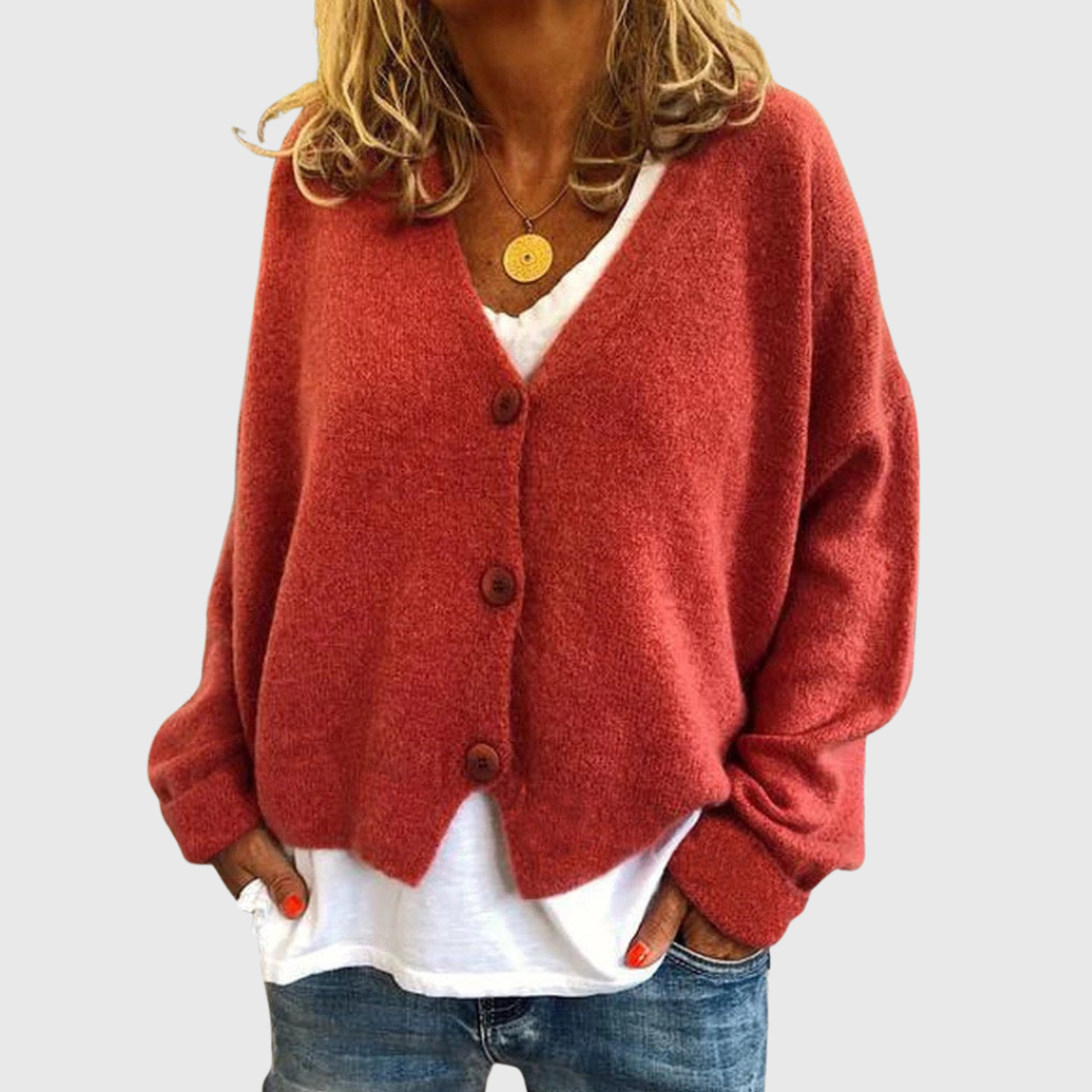 Shannon | Locker geschnittener Strick-Cardigan