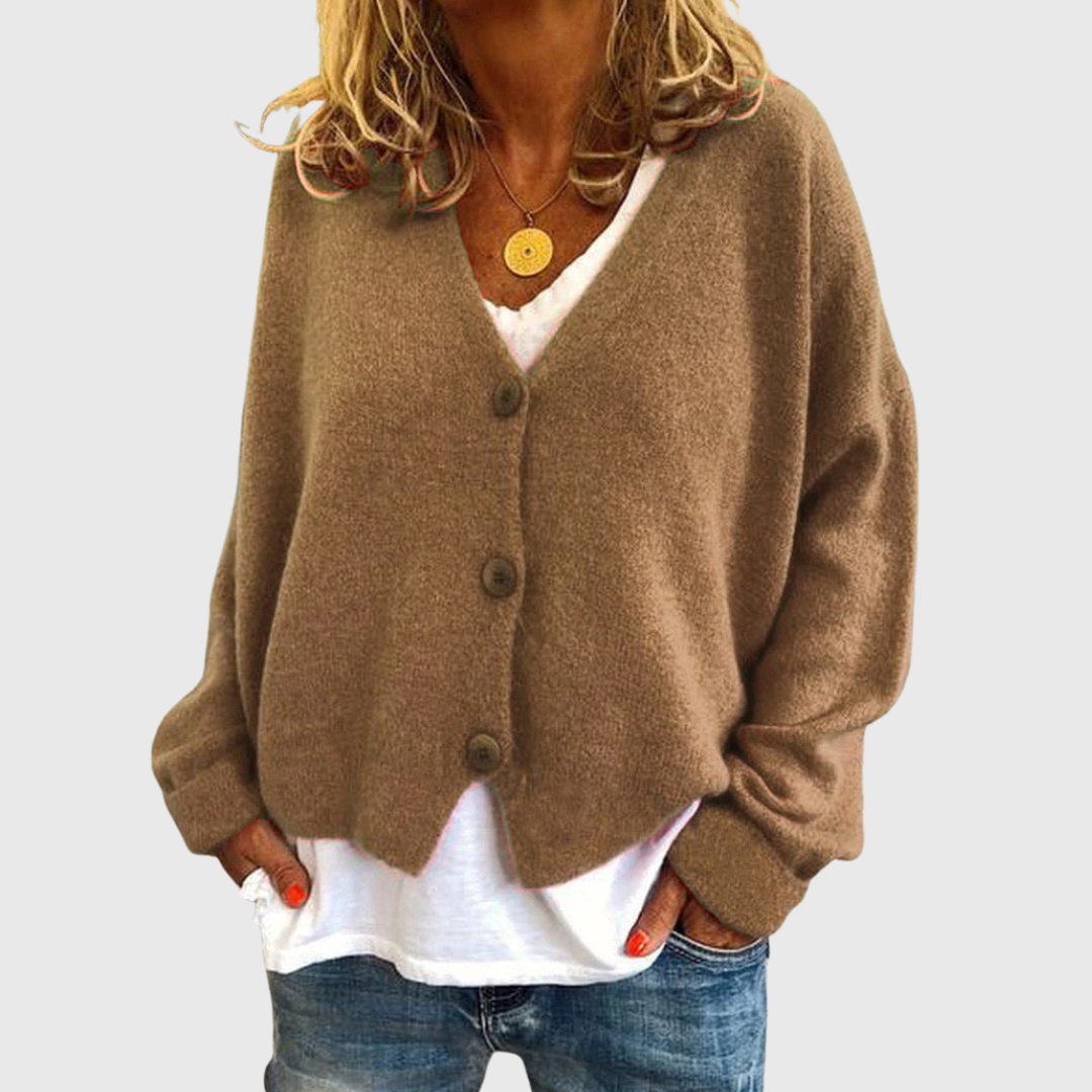 Shannon | Locker geschnittener Strick-Cardigan