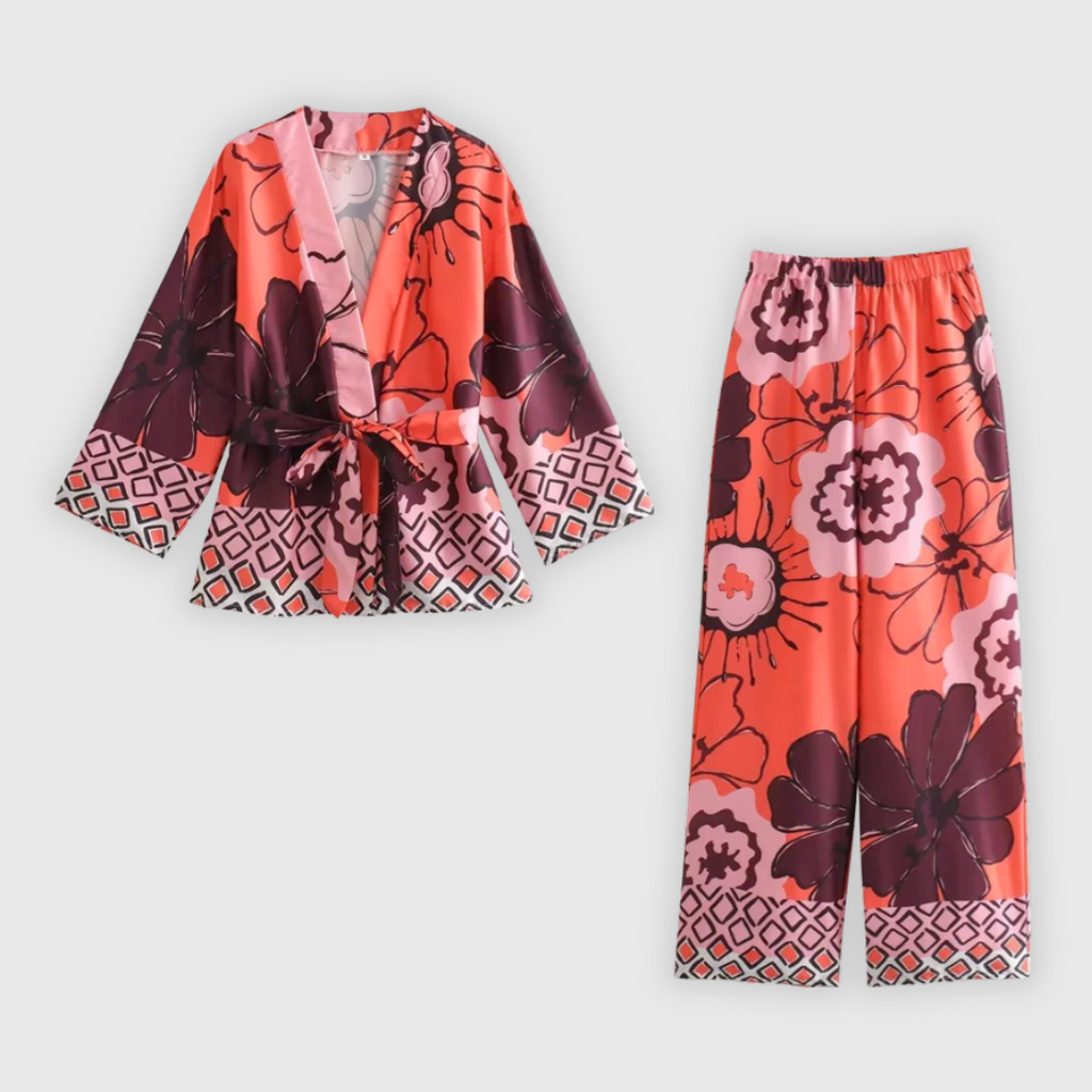 Claudia | Handgefertigtes Premium-Zweiteiler-Set