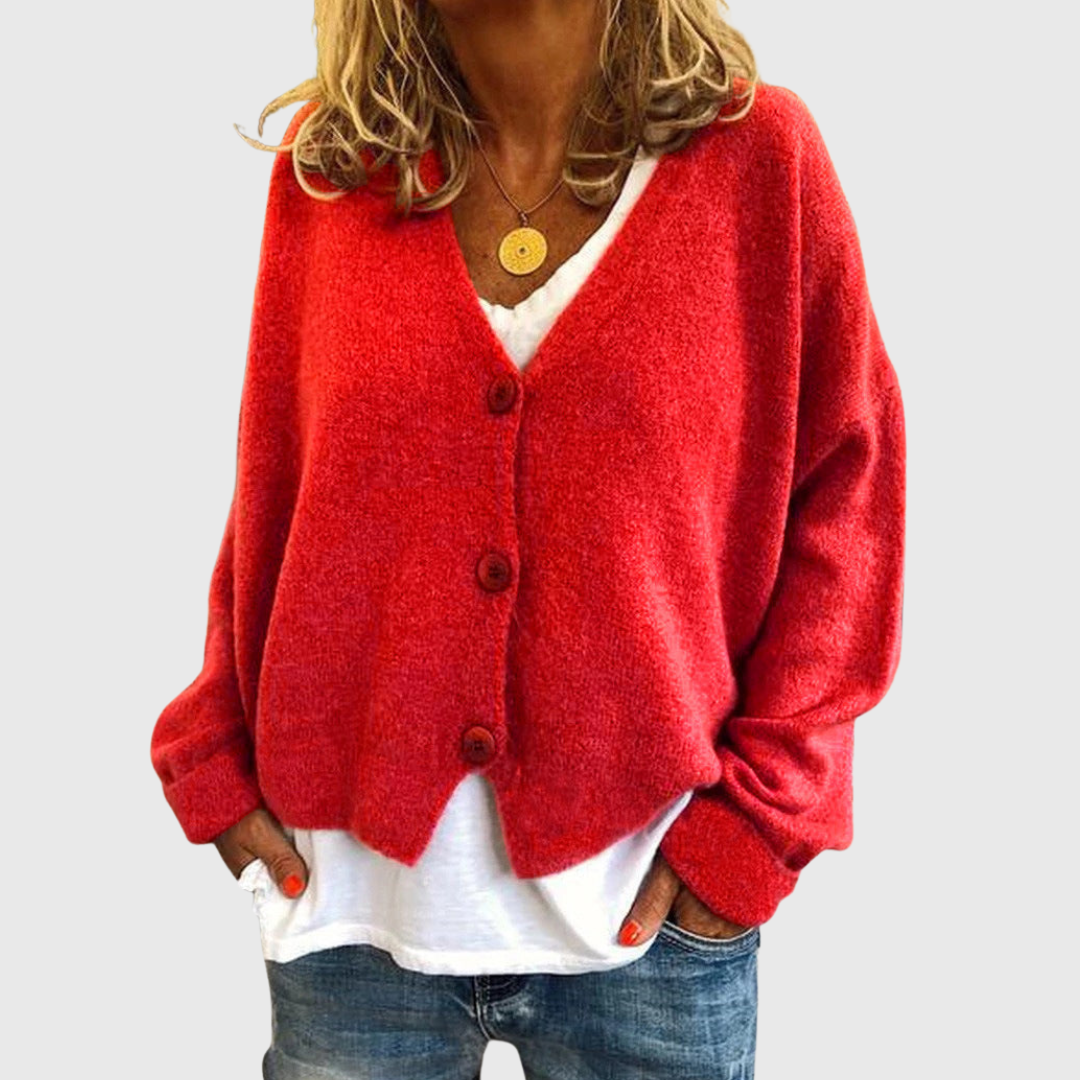 Shannon | Locker geschnittener Strick-Cardigan