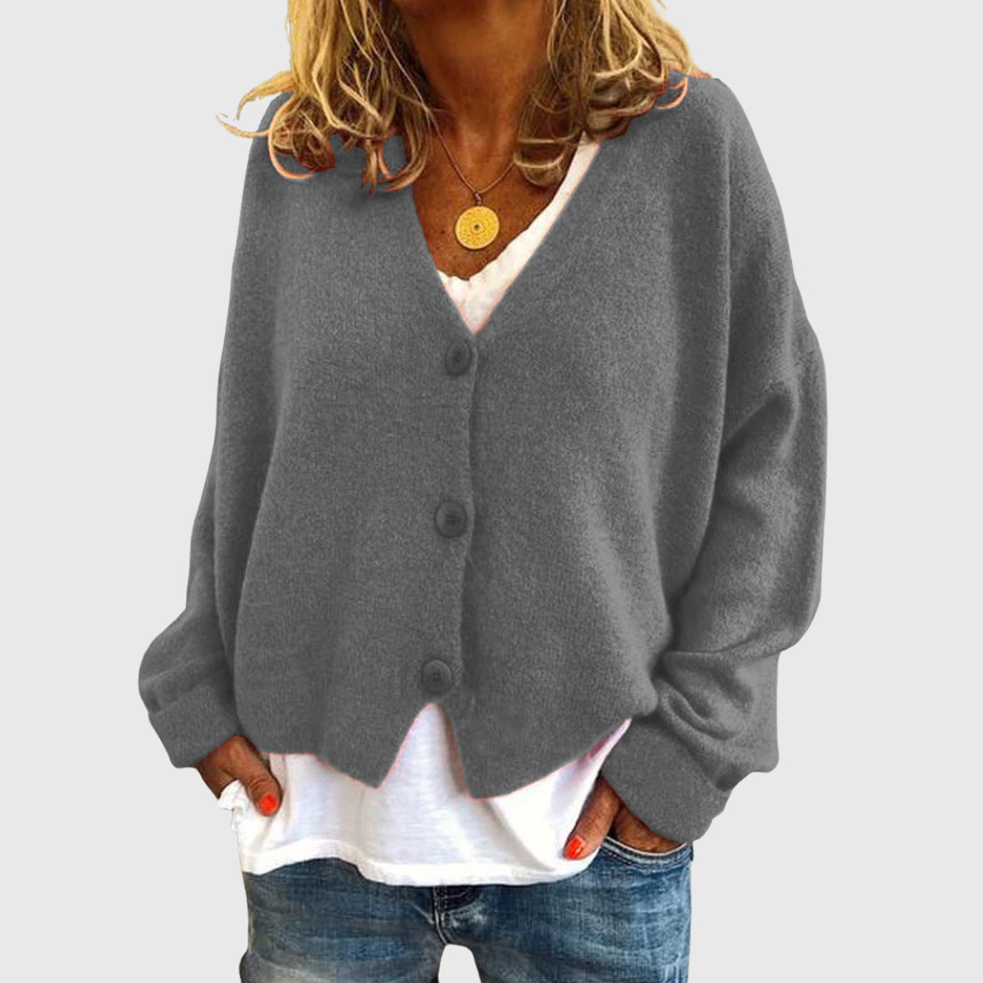 Shannon | Locker geschnittener Strick-Cardigan