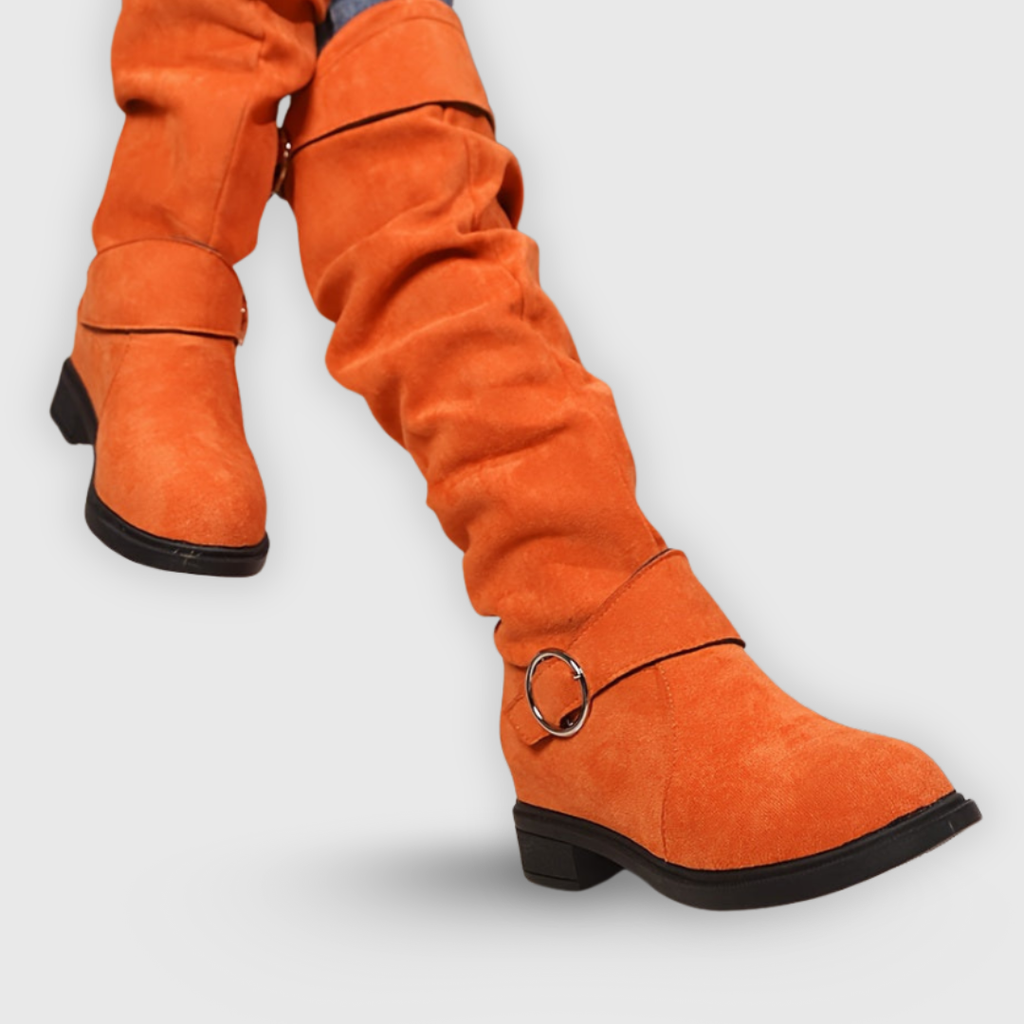 Ariel | Kniehohe Stiefel mit Schnalle