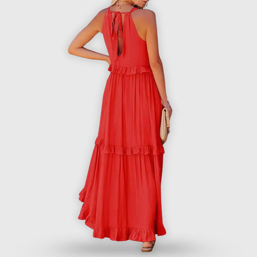 Fiona | Langes Kleid handgefertigt