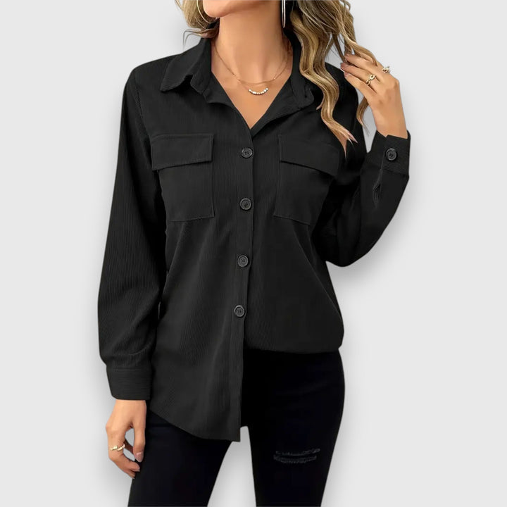 Selena | Hemdjacke aus Premium-Mix