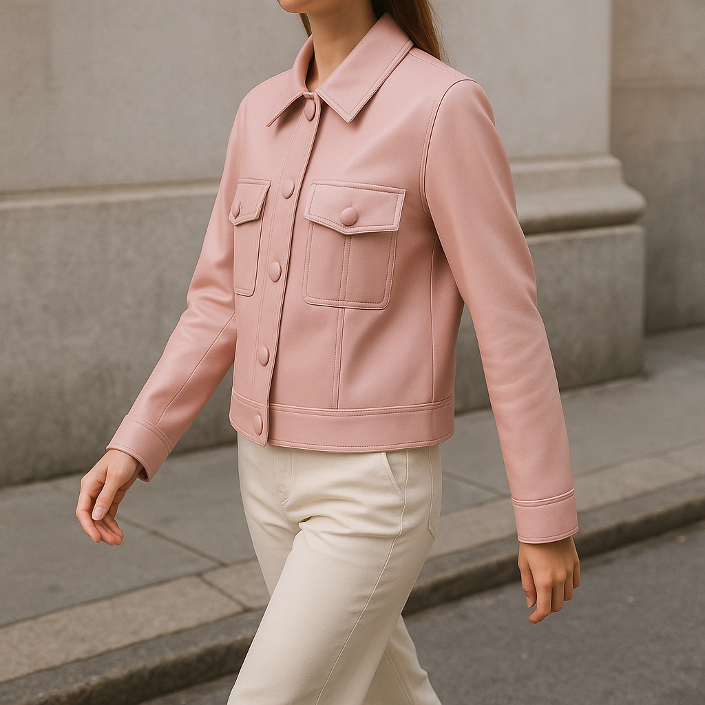 Patrizia | Zeitlose Lederjacke