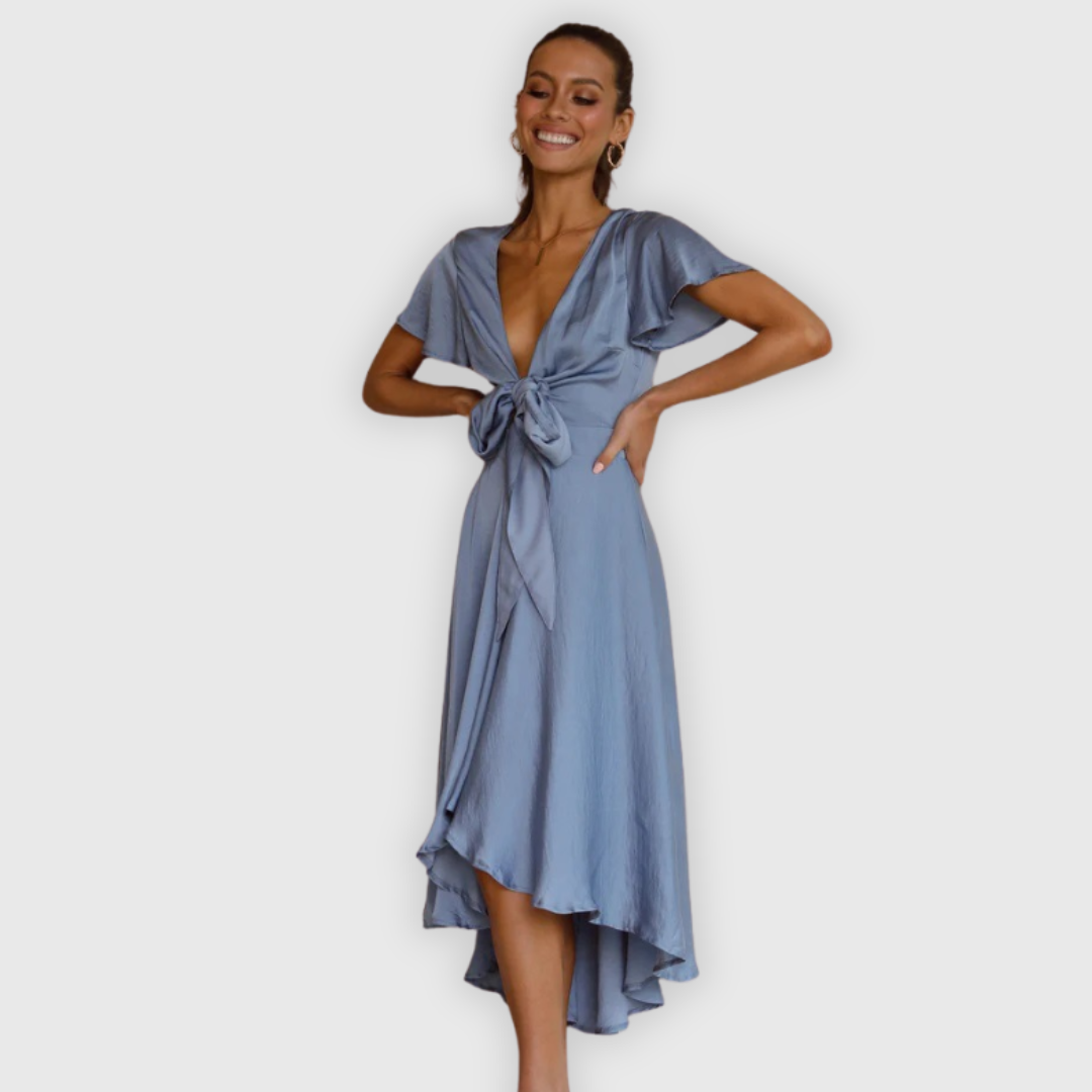 Gaia | Premium Kleid in fließender Eleganz