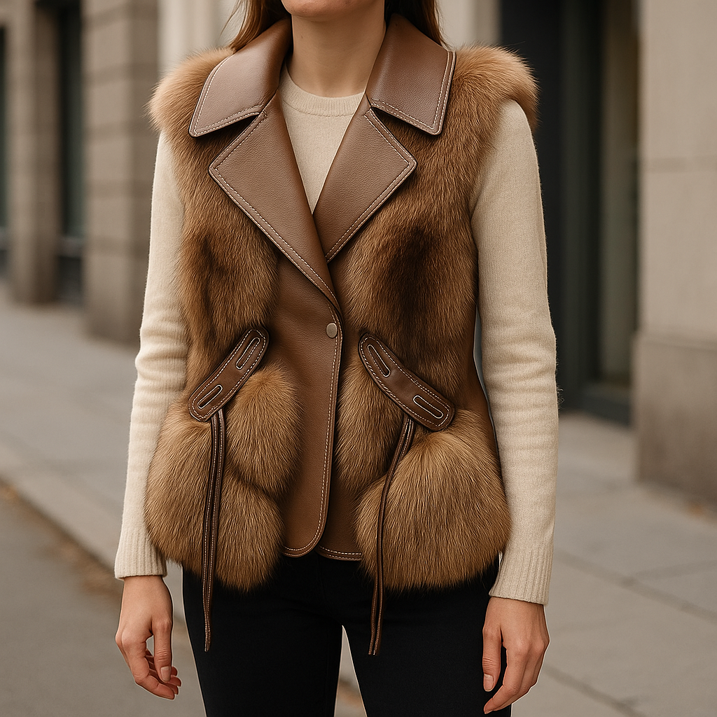 Morgana | Luxury Faux Fur Vest