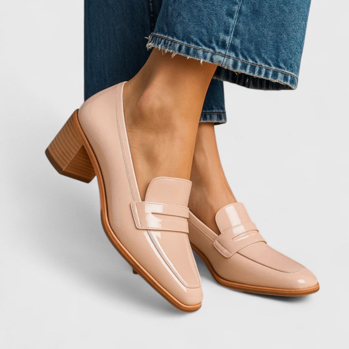 Mykzelle | Elegante Loafers mit Absatz