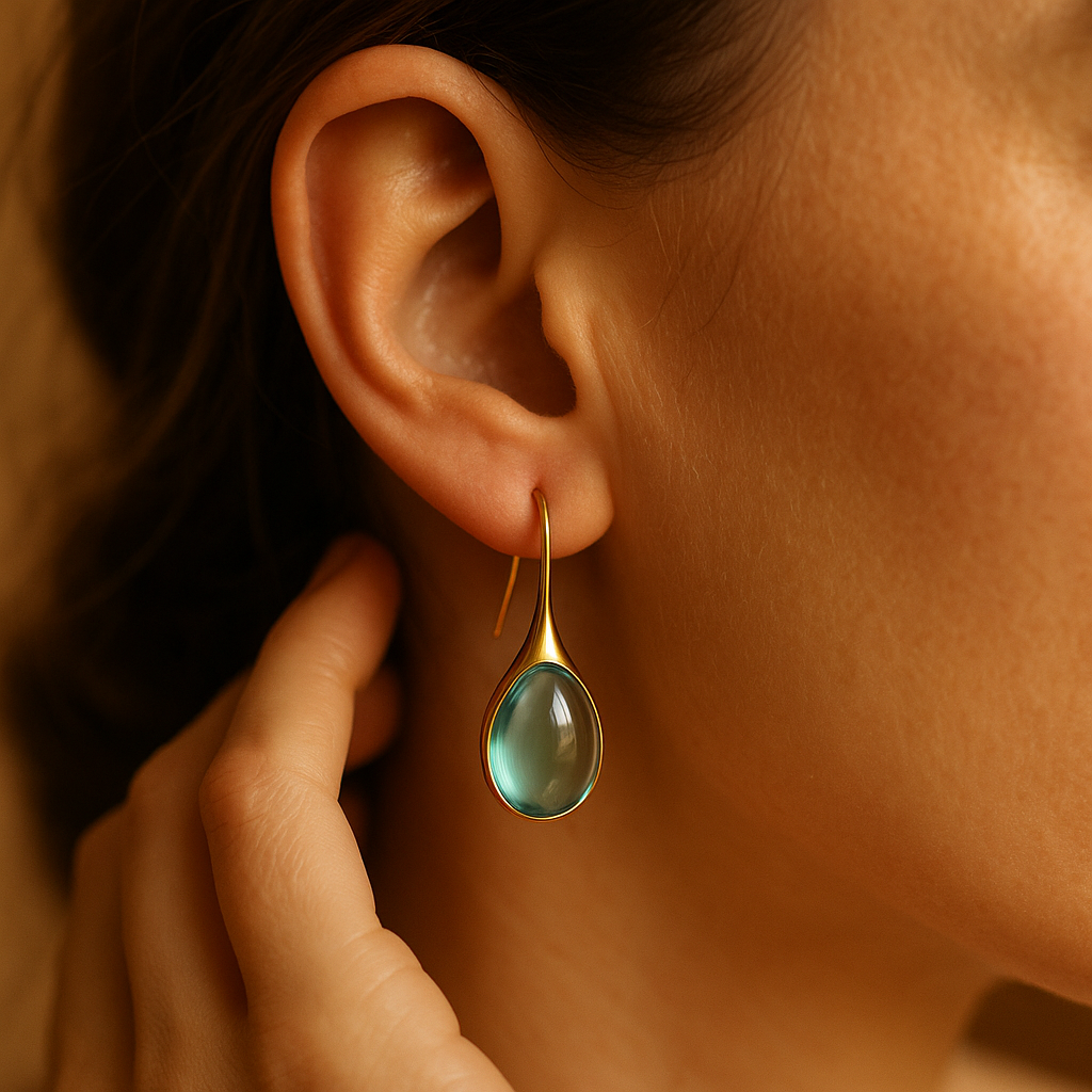 Ginevra | Handgefertigte Ohrringe mit natürlicher Eleganz