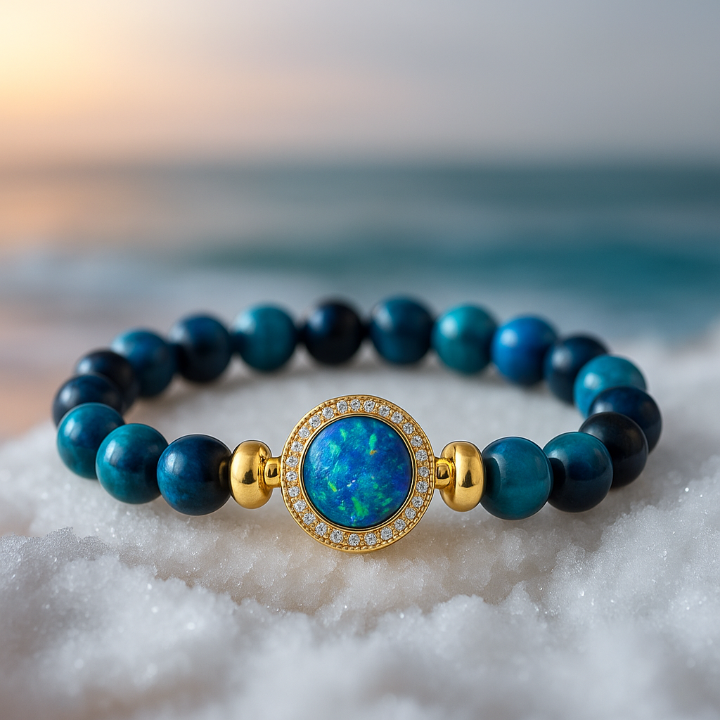 Clea | Handgefertigter Anhänger mit maritimer Energie