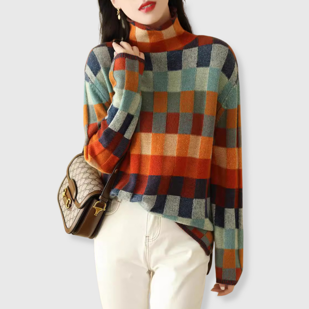 Maddalena | Patchwork-Rollkragen