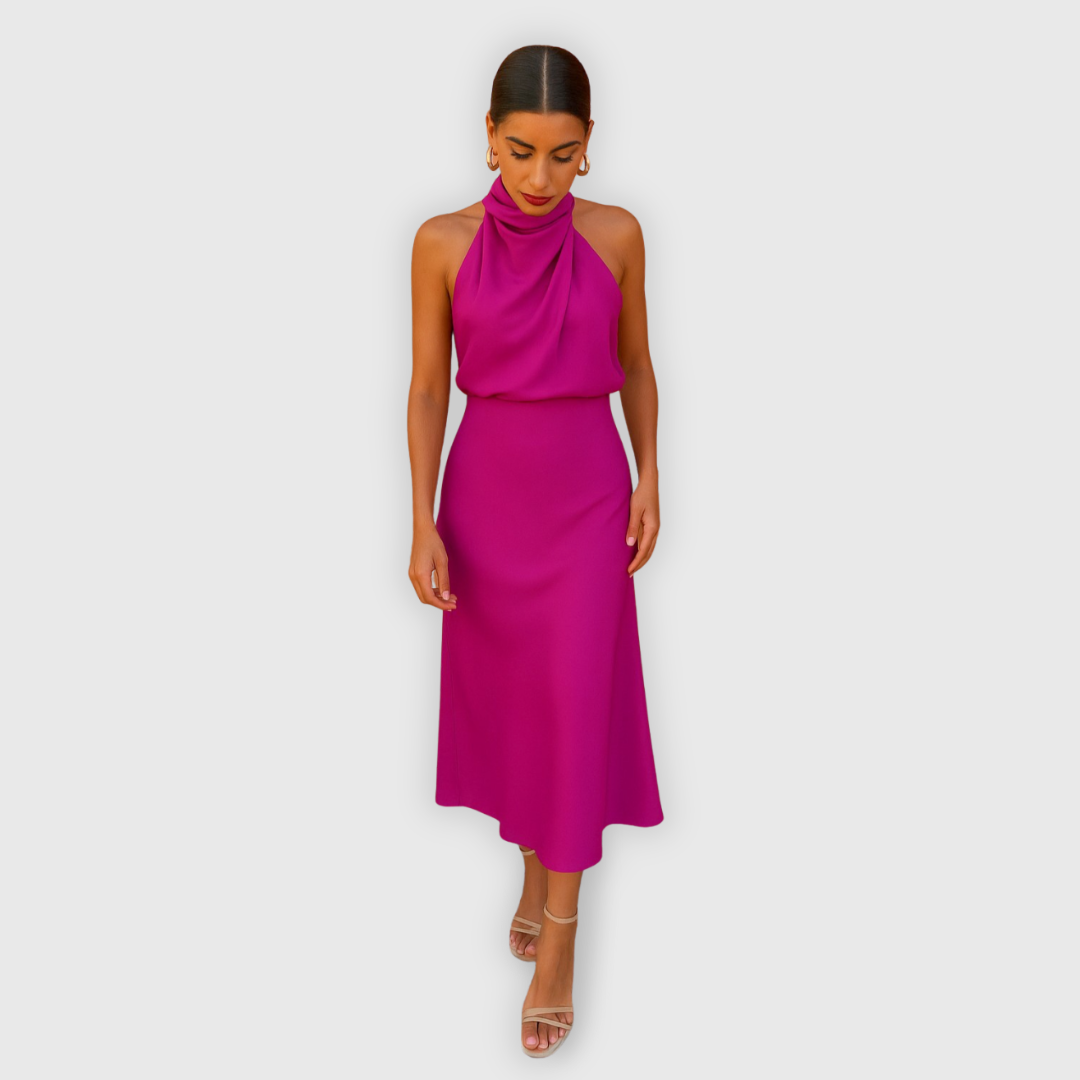 Verona | Handgefertigtes Premium-Satin-Kleid